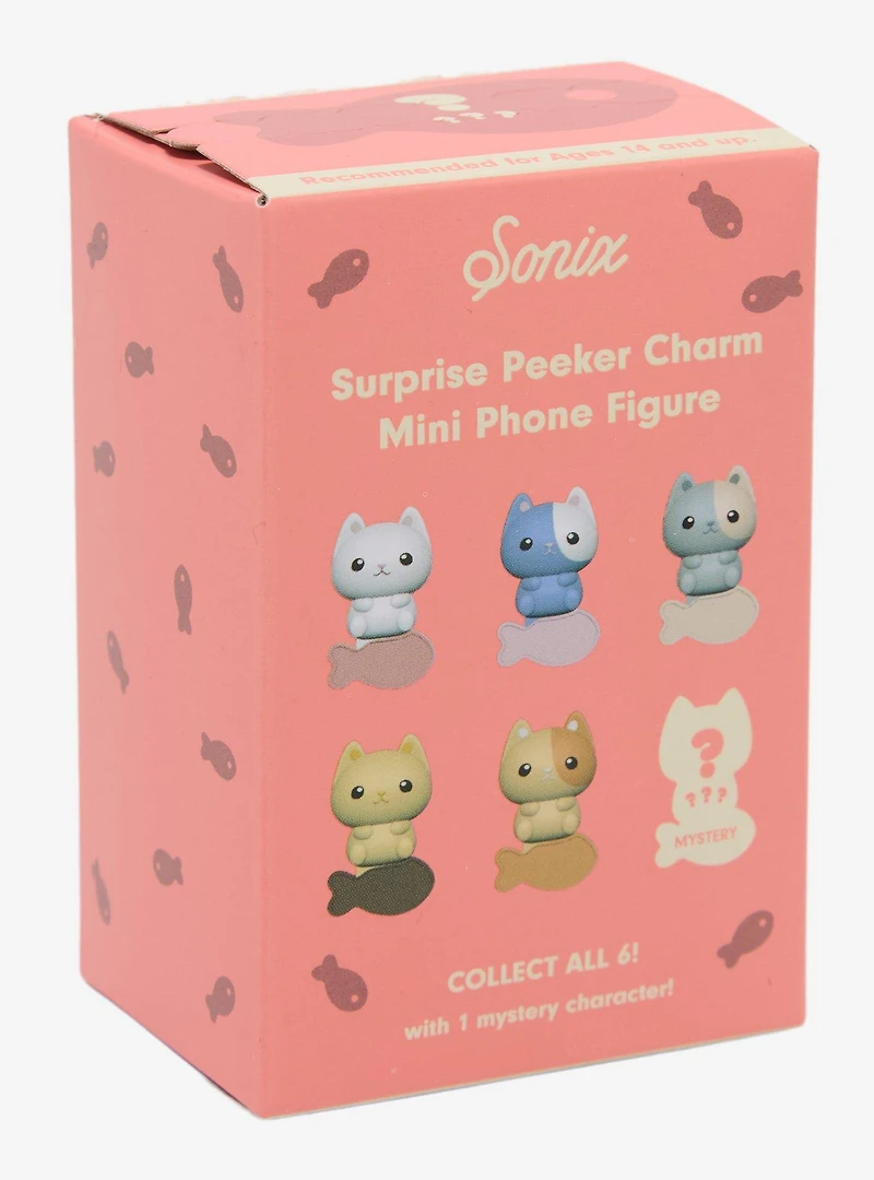 Sonix Kittens Blind Box Phone Peeker Charm