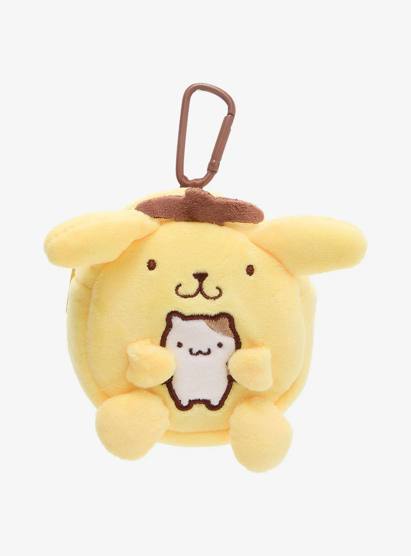 Sonix Sanrio Pompompurin Plush Earbud Pouch