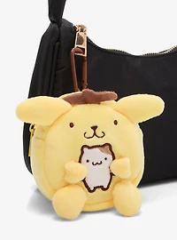 Sonix Sanrio Pompompurin Plush Earbud Pouch