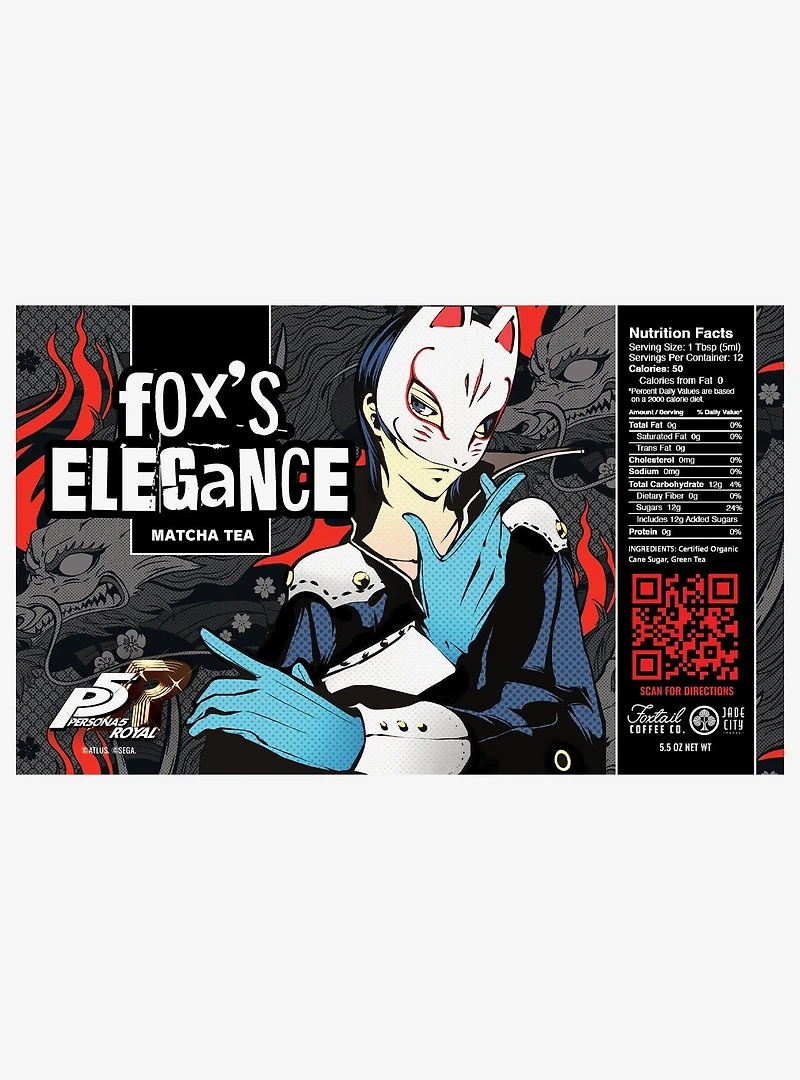 Persona 5 Fox Matcha