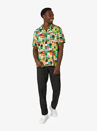 Minecraft Pixel Perfect Button-Up Shirt