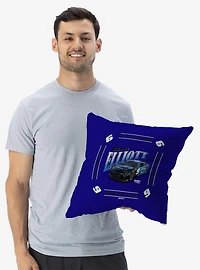 NASCAR Chase Elliott Prime Whimsical Checks Throw Pillow