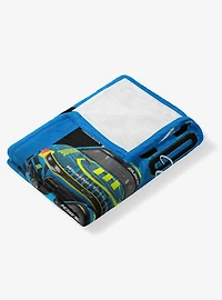 NASCAR Connor Zilisch Raising Bar Silk Touch Throw Blanket