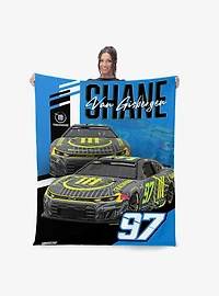 NASCAR Shane Van Gisbergen Raising Bar Silk Touch Throw Blanket