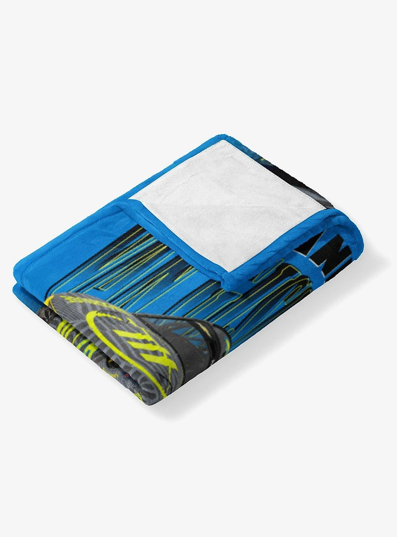 NASCAR Shane Van Gisbergen Reflection Silk Touch Throw Blanket