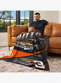 NASCAR Austin Dillon Reflection Silk Touch Throw Blanket