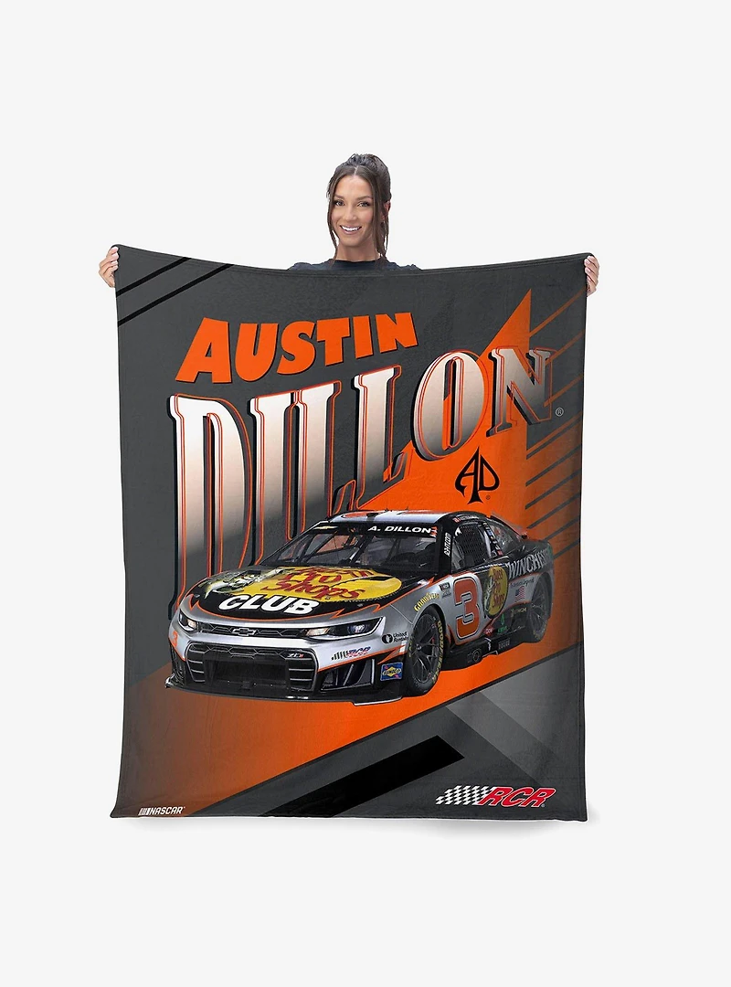 NASCAR Austin Dillon Comet Car Silk Touch Throw Blanket