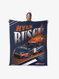 NASCAR Kyle Busch Cheddars Comet Car Silk Touch Throw Blanket