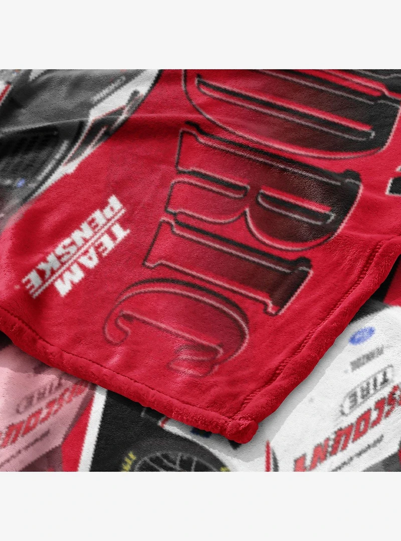 NASCAR Austin Cindric Reflection Silk Touch Throw Blanket