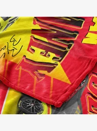 NASCAR Ryan Blaney Comet Car Silk Touch Throw Blanket