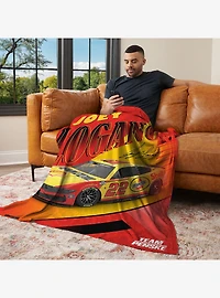 NASCAR Joey Logano Comet Car Silk Touch Throw Blanket