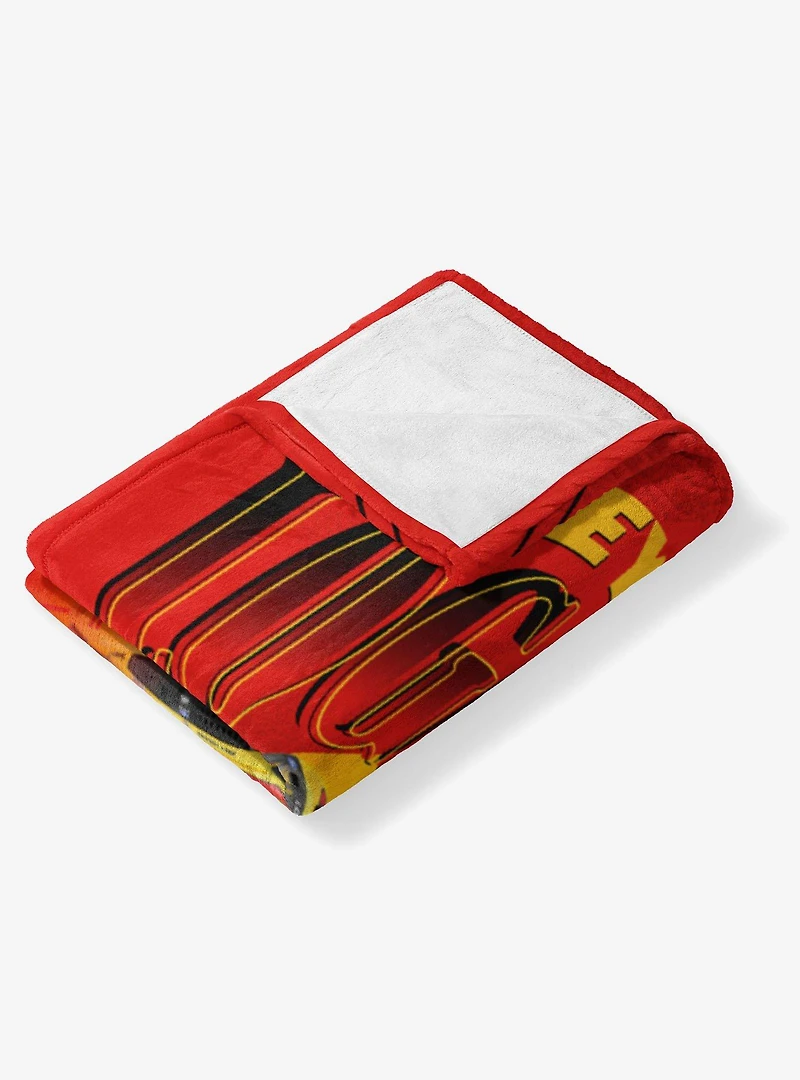 NASCAR Joey Logano Comet Car Silk Touch Throw Blanket