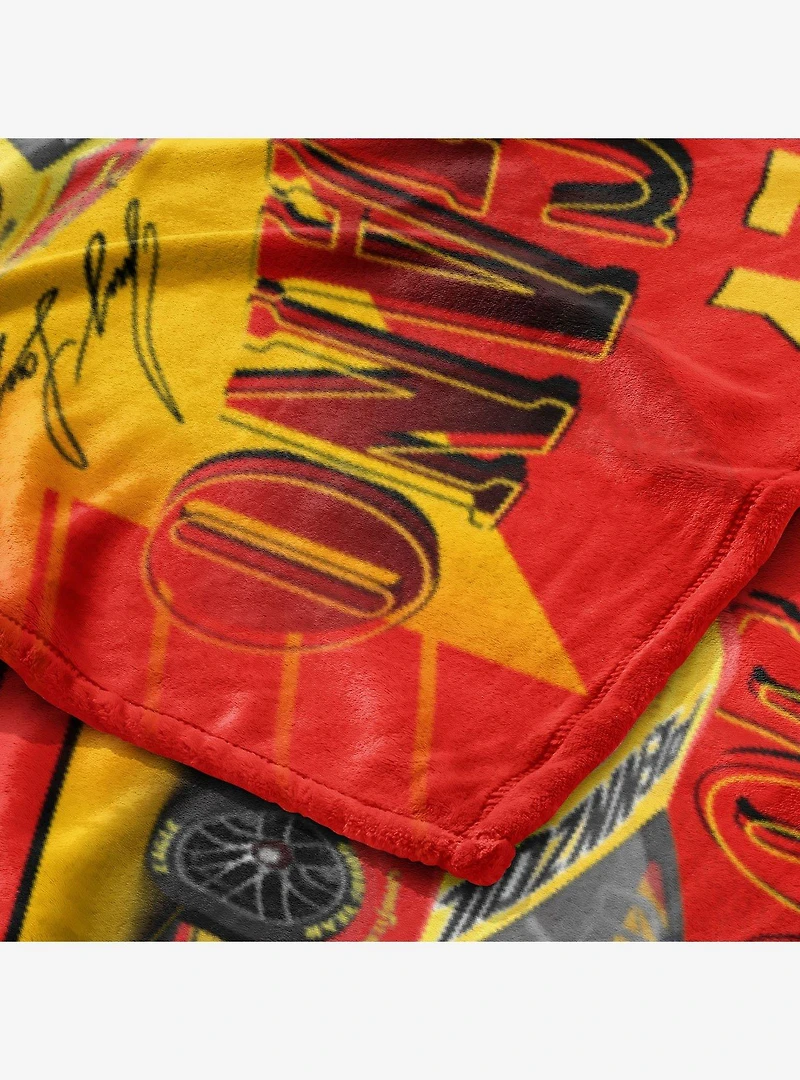 NASCAR Joey Logano Comet Car Silk Touch Throw Blanket