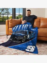 NASCAR Chase Elliott Prime Reflection Silk Touch Throw Blanket