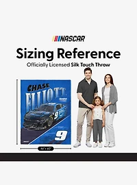 NASCAR Chase Elliott Prime Reflection Silk Touch Throw Blanket