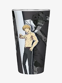 Chainsaw Man Glass Mug & Water Bottle Bundle