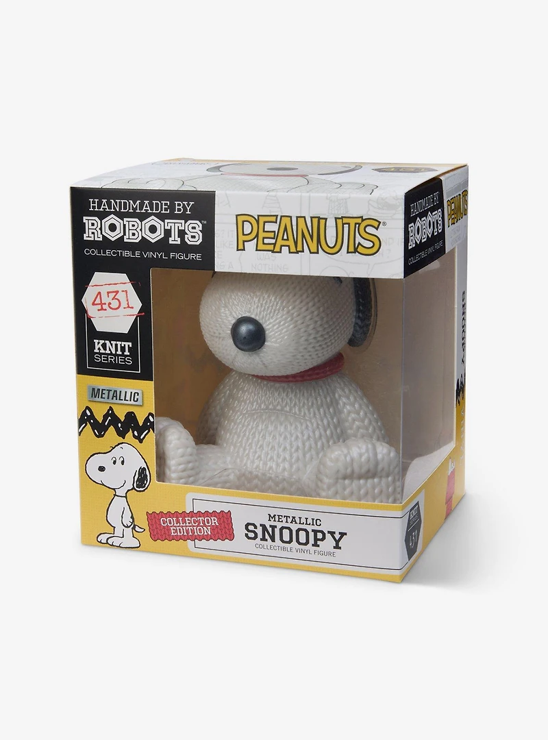 Peanuts Snoopy (Metallic) Handmade by Robots Vinyl Figure