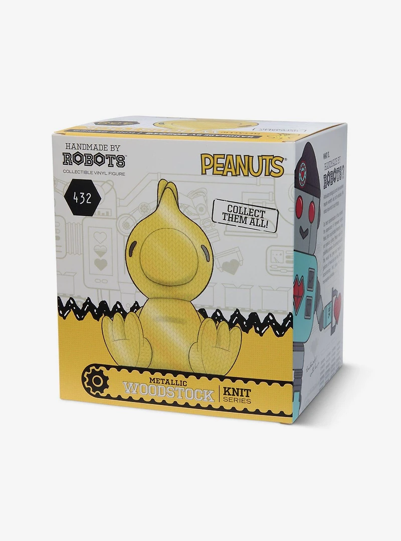 Peanuts Woodstock (Metallic) Handmade by Robots Vinyl Figure