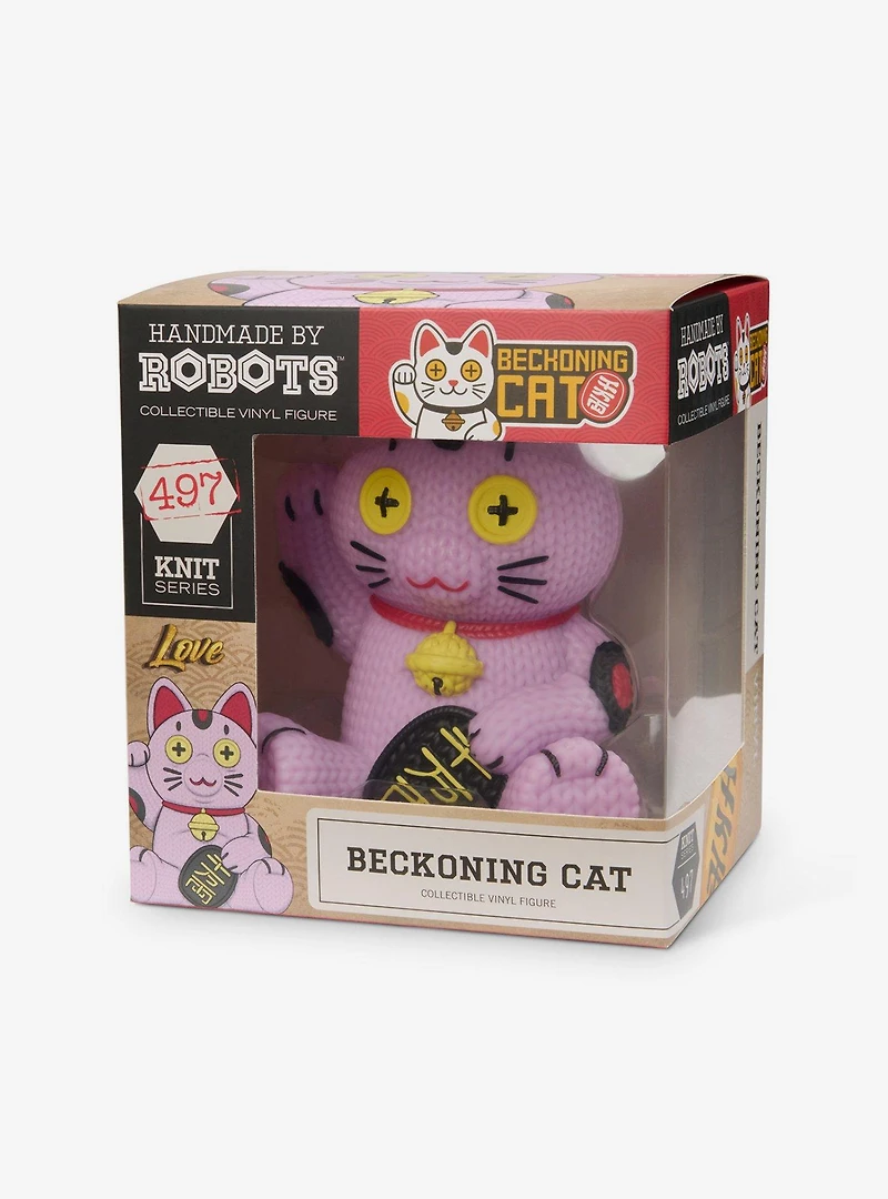 Beckoning Cat Love Handmade by Robots Vinyl Figure