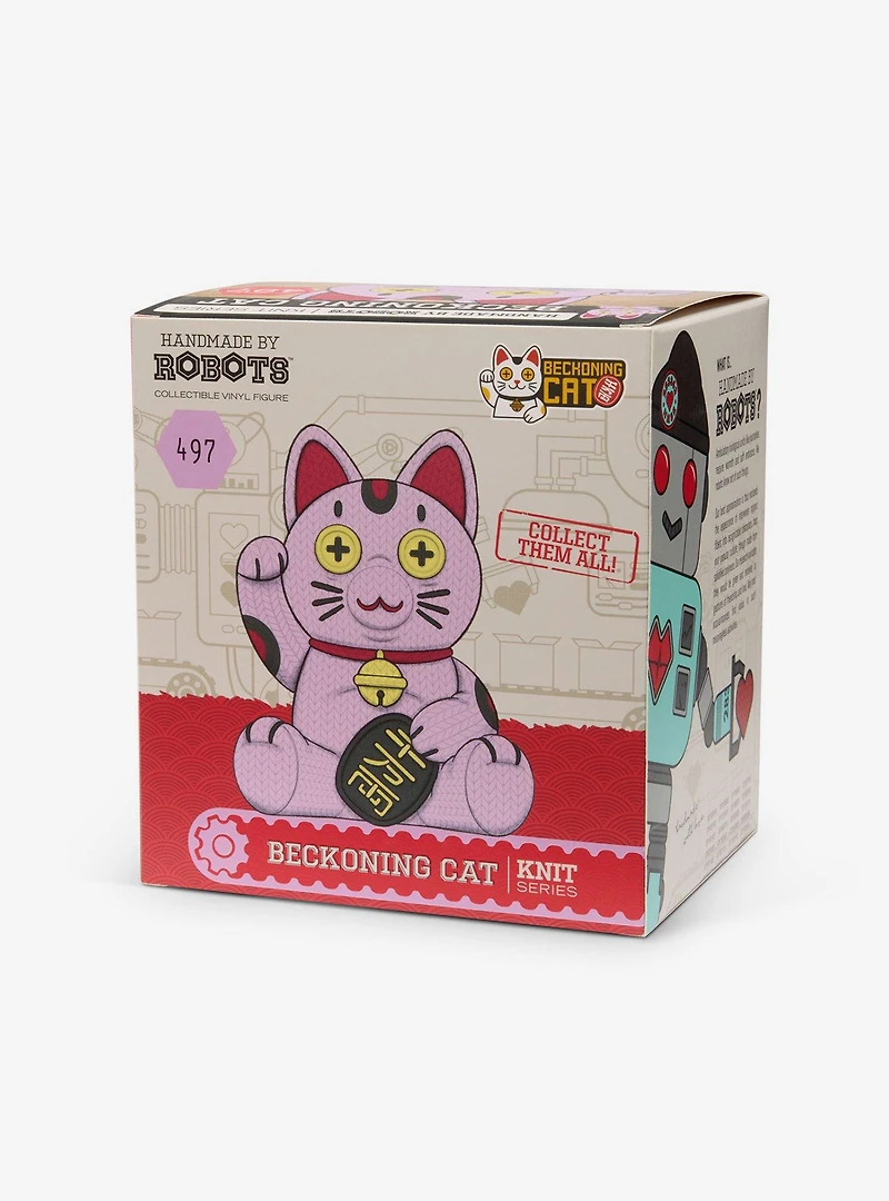 Beckoning Cat Love Handmade by Robots Vinyl Figure