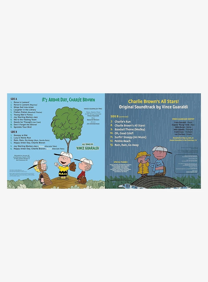 Vince Guaraldi It's Arbor Day Charlie Brown O.S.T. Vinyl LP