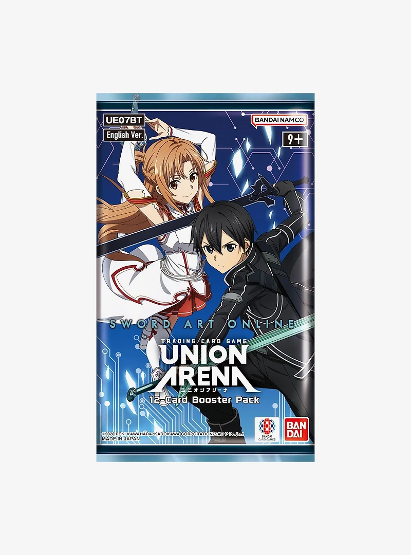 Bandai Namco Union Arena Sword Art Online Trading Card Game Booster Pack