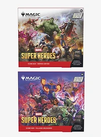 Magic: The Gathering x Marvel Super Heroes Scene Box - Heroes United