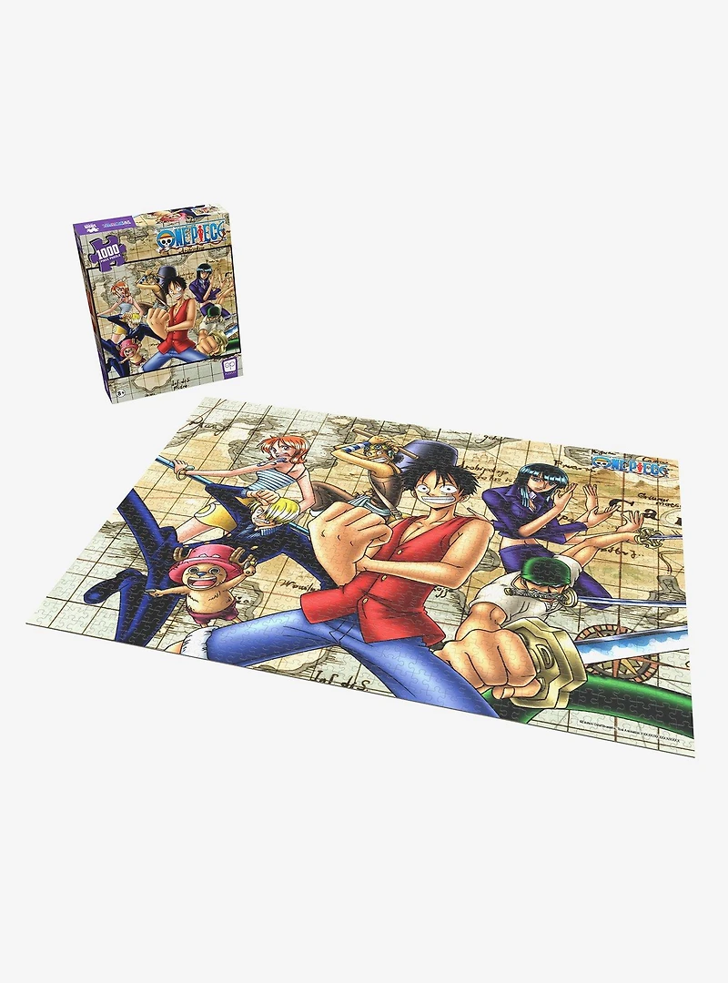 One Piece Map 1000-Piece Puzzle