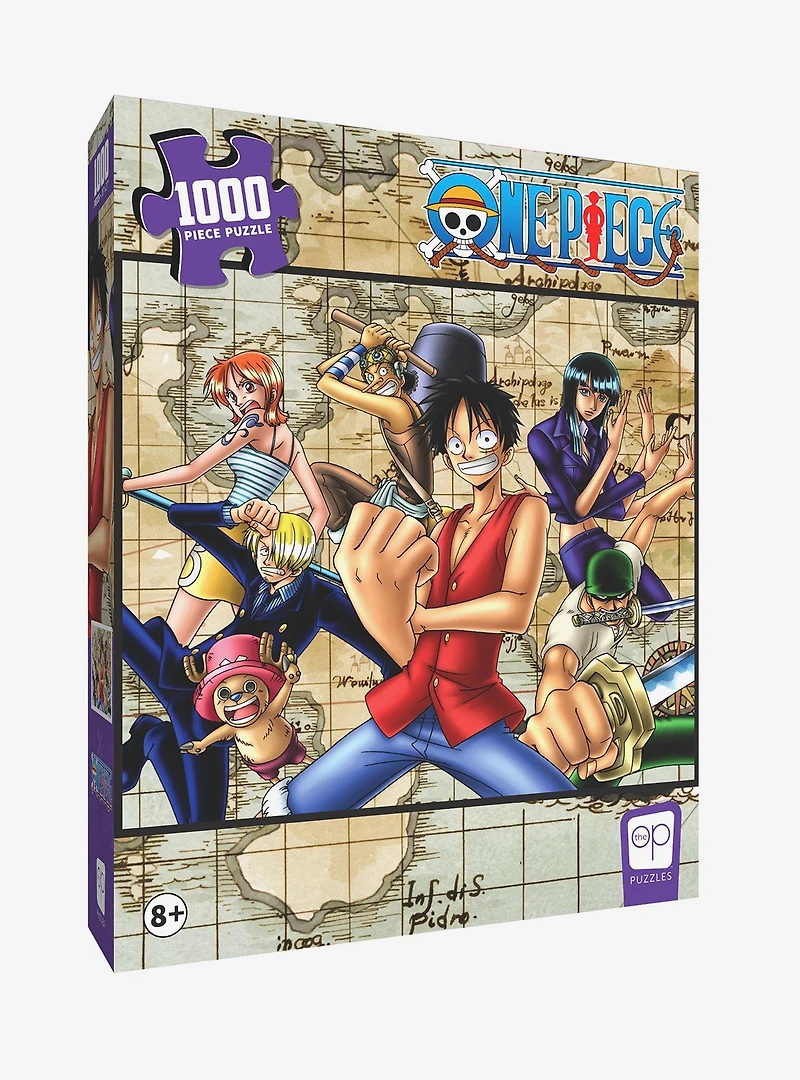 One Piece Map 1000-Piece Puzzle