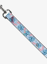 Disney Chibi Stitch Poses Close Up Dog Leash