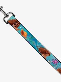 Disney The Little Mermaid Live Action Ariel Under Sea Poses Dog Leash