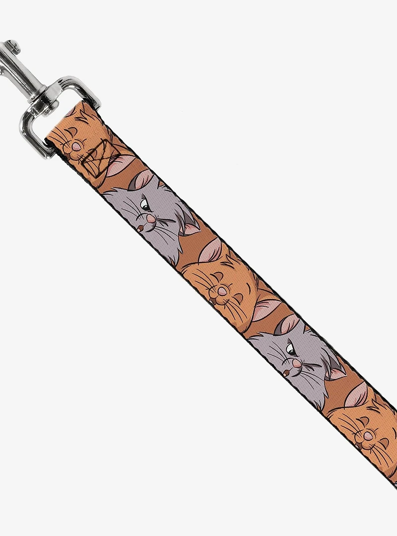 Disney Aristocats Toulouse and Berlioz Piano Musical Notes Dog Leash