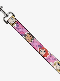Disney Dream Big Princess Faces Dog Leash