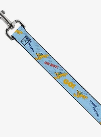 Disney Pluto Poses and Quotes Dog Leash
