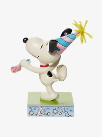 Peanuts Snoopy & Woodstock Birthday Figurine