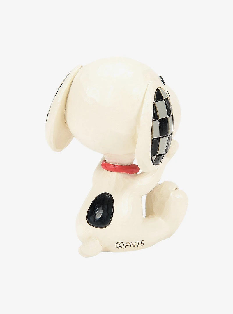 Peanuts Snoopy Laughing Mini Figurine