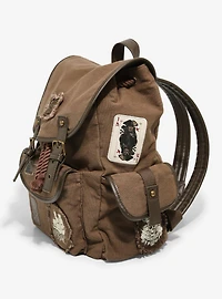 Disney The Pirates of the Caribbean Jack Sparrow Canvas Mini Backpack - BoxLunch Exclusive