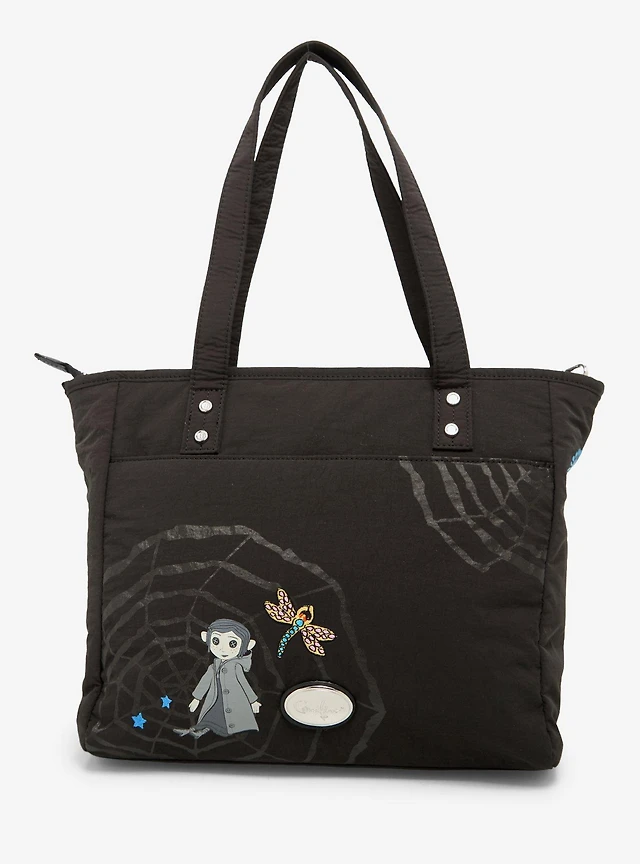 Coraline Large Tote Bag with Coin Purse - BoxLunch Exclusive