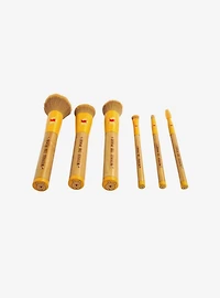 Disney Winnie the Pooh "HUNNY" 6-PC Makeup Brush Set with Holder