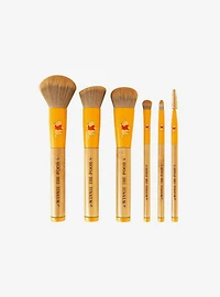 Disney Winnie the Pooh "HUNNY" 6-PC Makeup Brush Set with Holder