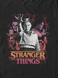 Stranger Things Eleven Hawkins Hero Big & Tall T-Shirt