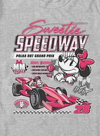 Disney Minnie Mouse Sweetie Speedway Big & Tall T-Shirt