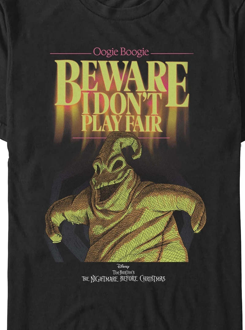 Disney The Nightmare Before Christmas Oogie Boogie Beware Big & Tall T-Shirt