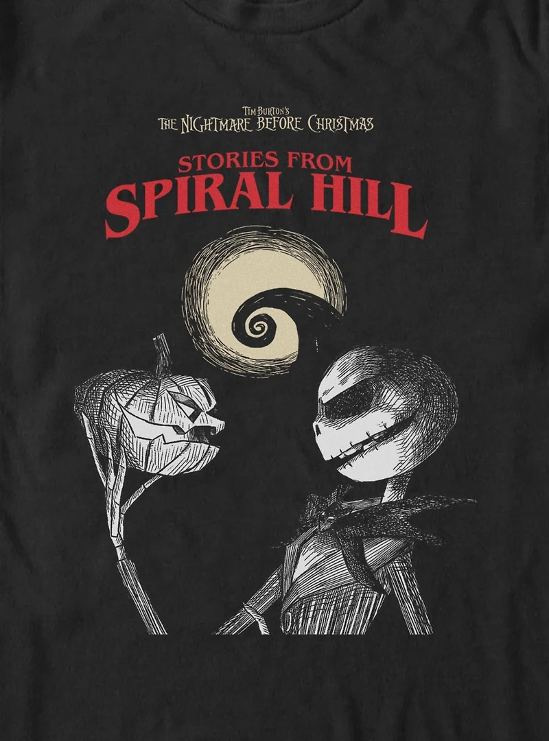 Disney The Nightmare Before Christmas Stories From Spiral Hill Big & Tall T-Shirt