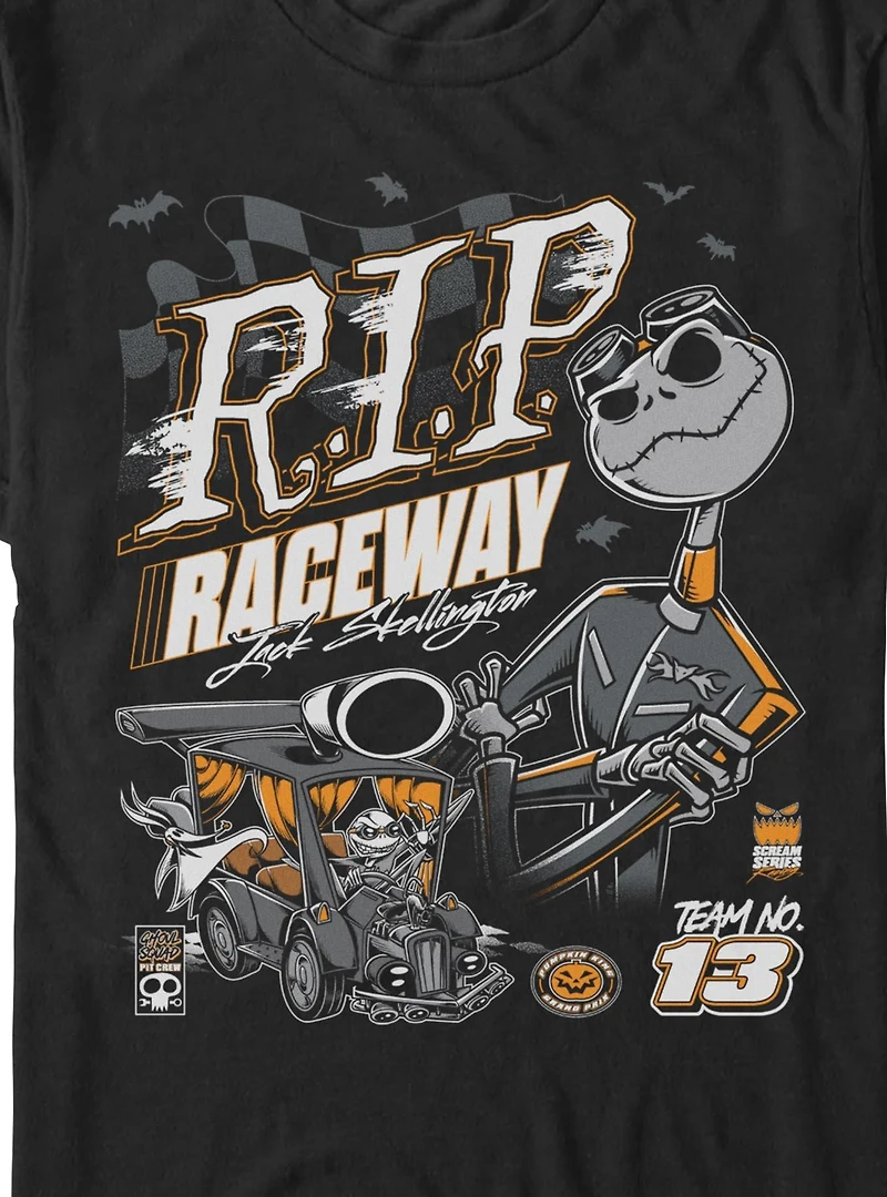 Disney The Nightmare Before Christmas Rip Raceway Big & Tall T-Shirt