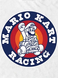 Nintendo Mario Kart Racing Circle Big & Tall T-Shirt