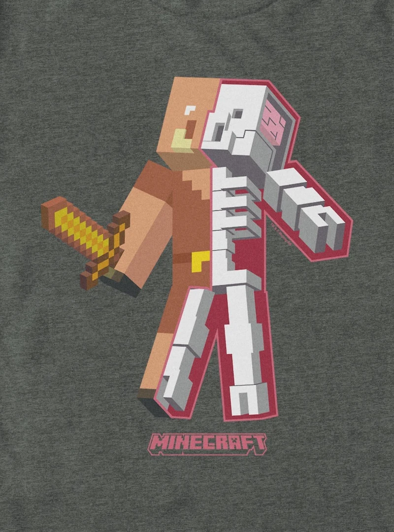 Minecraft Bones Big & Tall T-Shirt