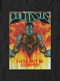 Marvel X-Men Colossus Will Not Be Stopped Big & Tall T-Shirt
