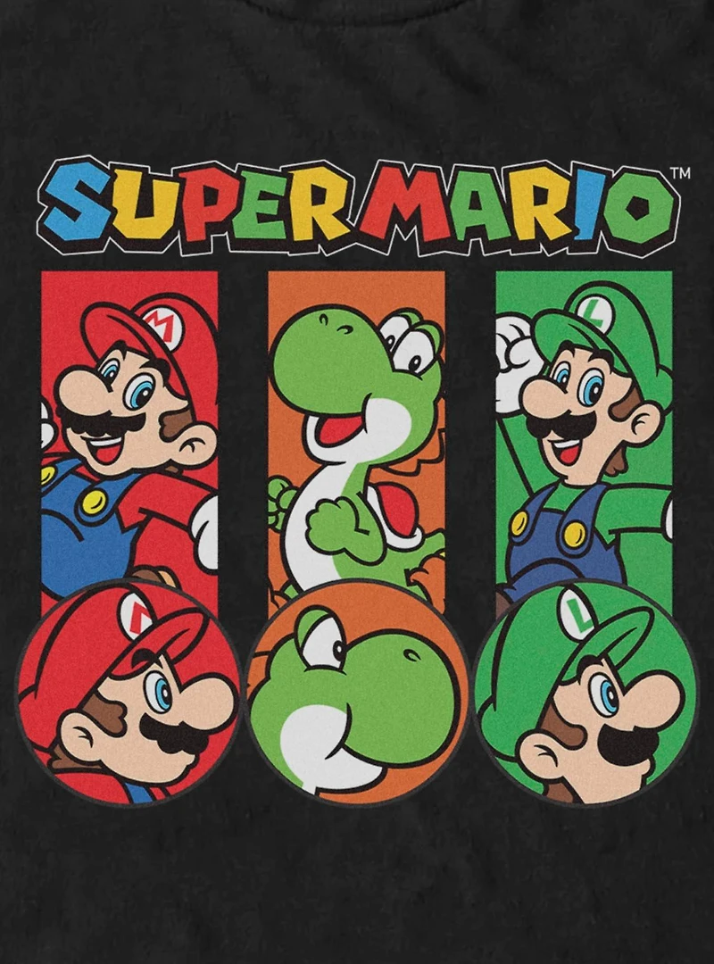 Nintendo Super Mario Three Up Big & Tall T-Shirt