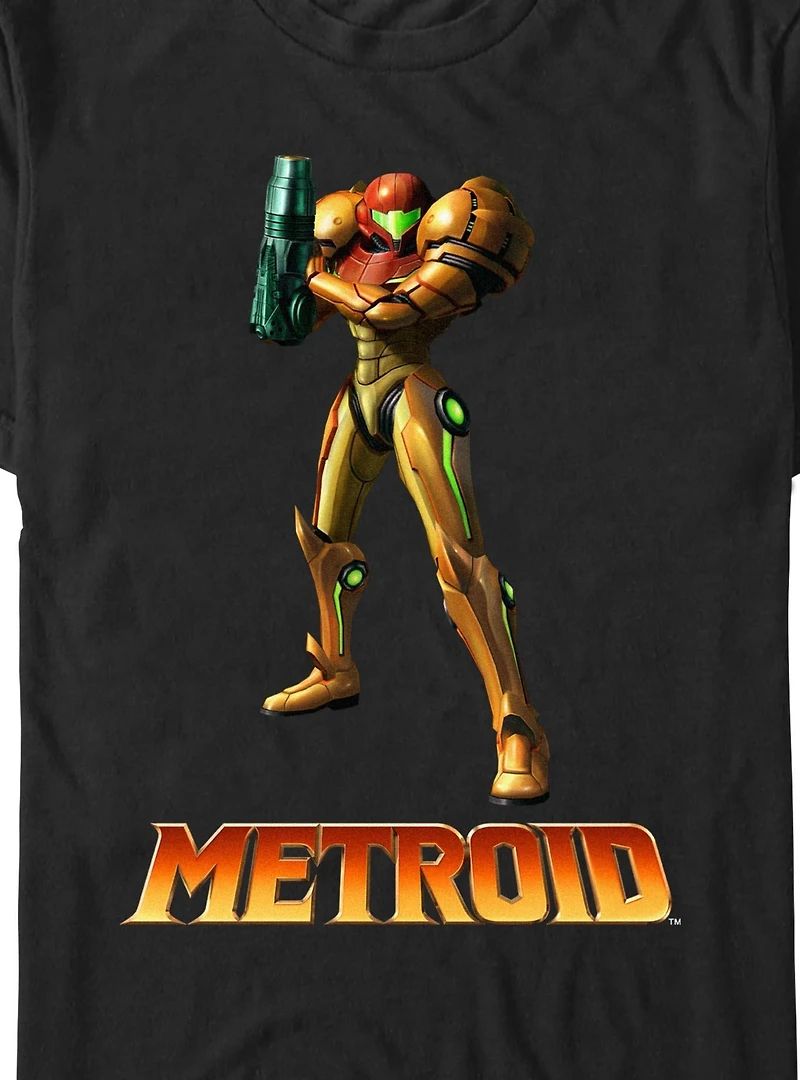 Nintendo Metroid Pose Big & Tall T-Shirt